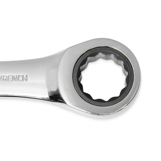 GearWrench 7 Piece 72-Tooth 12 Point Stubby Ratcheting Combination SAE Wrench Set