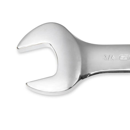 GearWrench 7 Piece 72-Tooth 12 Point Stubby Ratcheting Combination SAE Wrench Set