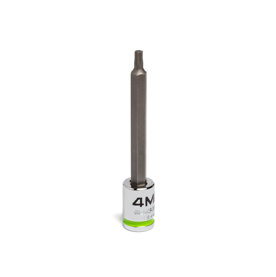 GripEdge 3/8" RPT Metric Hex Drivers Long (4mm - 10mm)