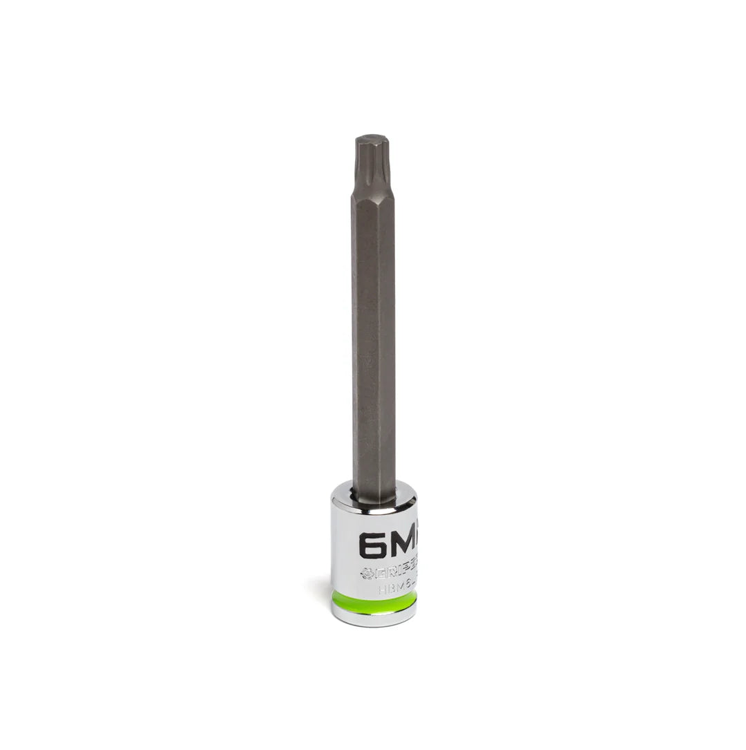 GripEdge 3/8" RPT Metric Hex Drivers Long (4mm - 10mm)