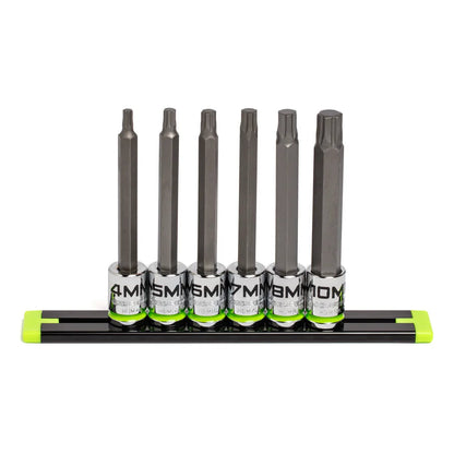 GripEdge 6Pc 3/8" RPT Metric Hex Driver Set