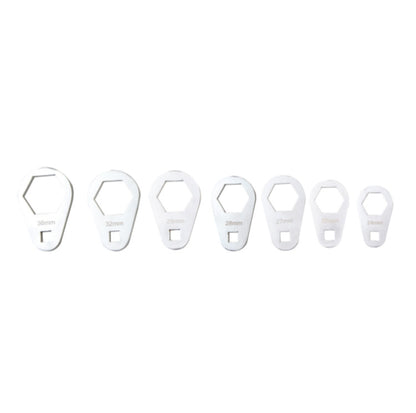 POWERHAND 7Pc Oil Filter Housing Offset Wrench Set