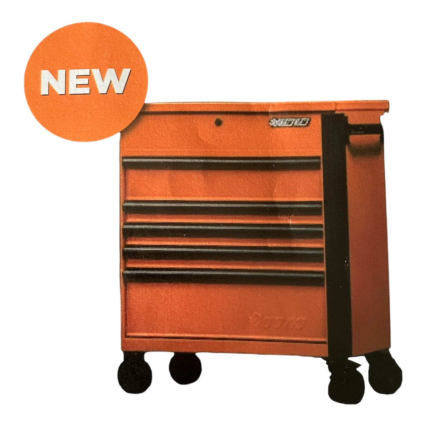 BOXO 37" 5 Drawer Service Cart