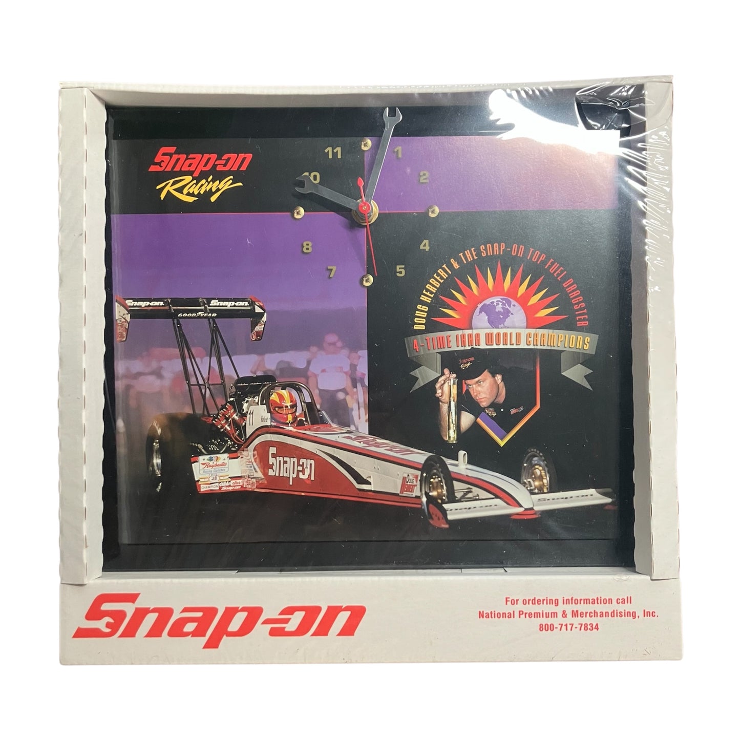 Snap-on Racing Doug Herbert Wall Clock