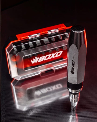 BOXO 27Pc 1/2" Impact Driver with Bits Set