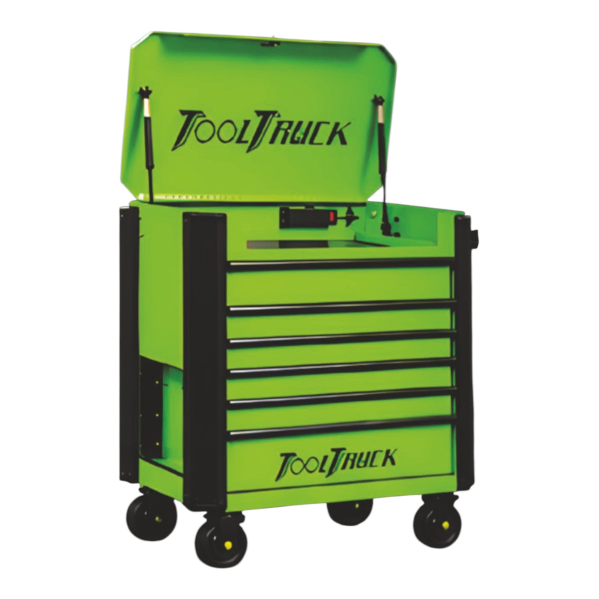ToolTruck 38" E-Power 6-Drawer Service Cart - 'The Mini Beast'