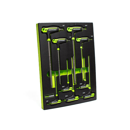GripEdge 9Pc RPT Hex T-Handle SAE Driver Set