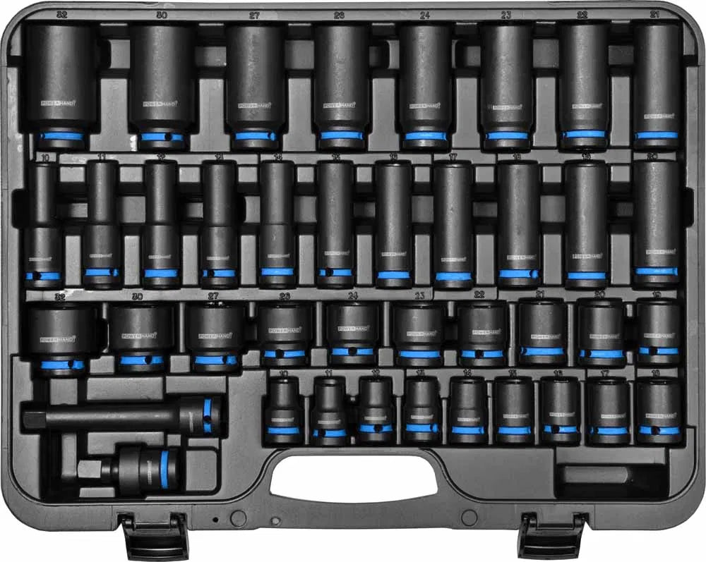 POWERHAND 40pc 1/2" Master Impact Socket Set