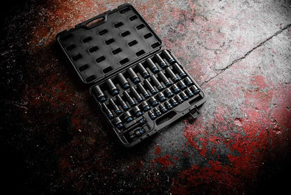 POWERHAND 40pc 1/2" Master Impact Socket Set