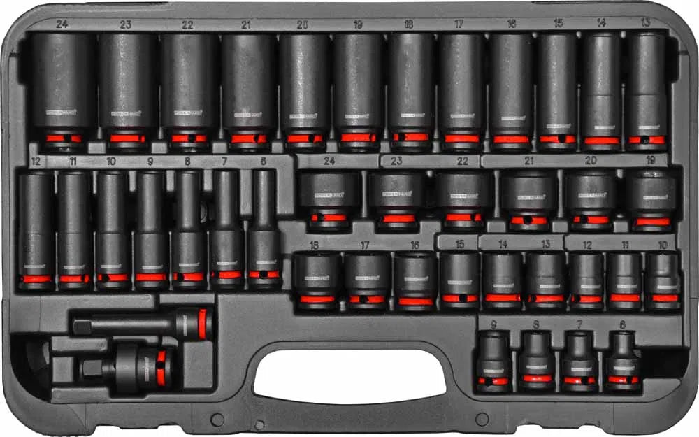 POWERHAND 40Pc 3/8" Master Impact Socket Set