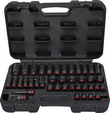 POWERHAND 40Pc 3/8" Master Impact Socket Set