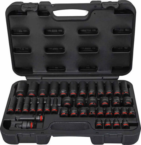POWERHAND 40Pc 3/8" Master Impact Socket Set