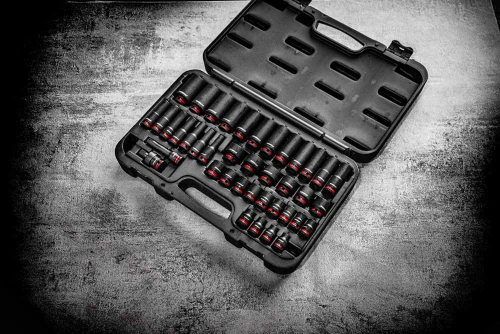 POWERHAND 40Pc 3/8" Master Impact Socket Set