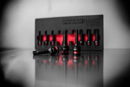 POWERHAND 9Pc 3/8" Ribe Impact Socket Set