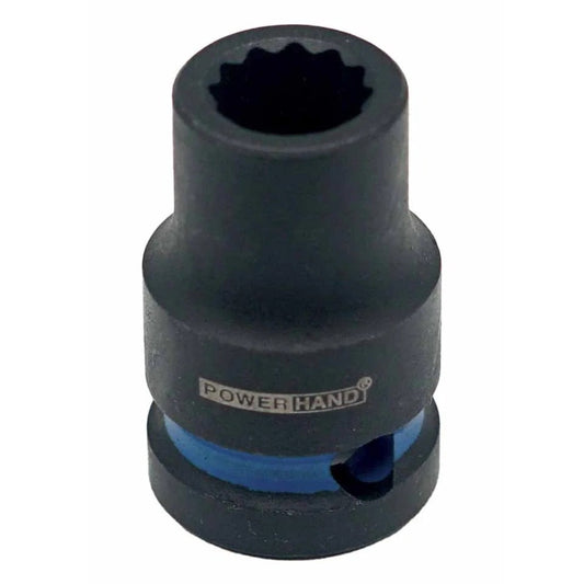 POWERHAND 1/2" 12Pt Shallow Impact Sockets (11mm - 35mm)