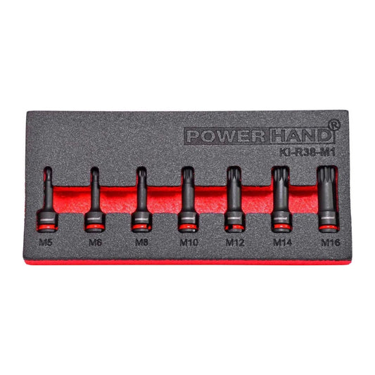 POWERHAND 3/8" Spline Impact Socket Set