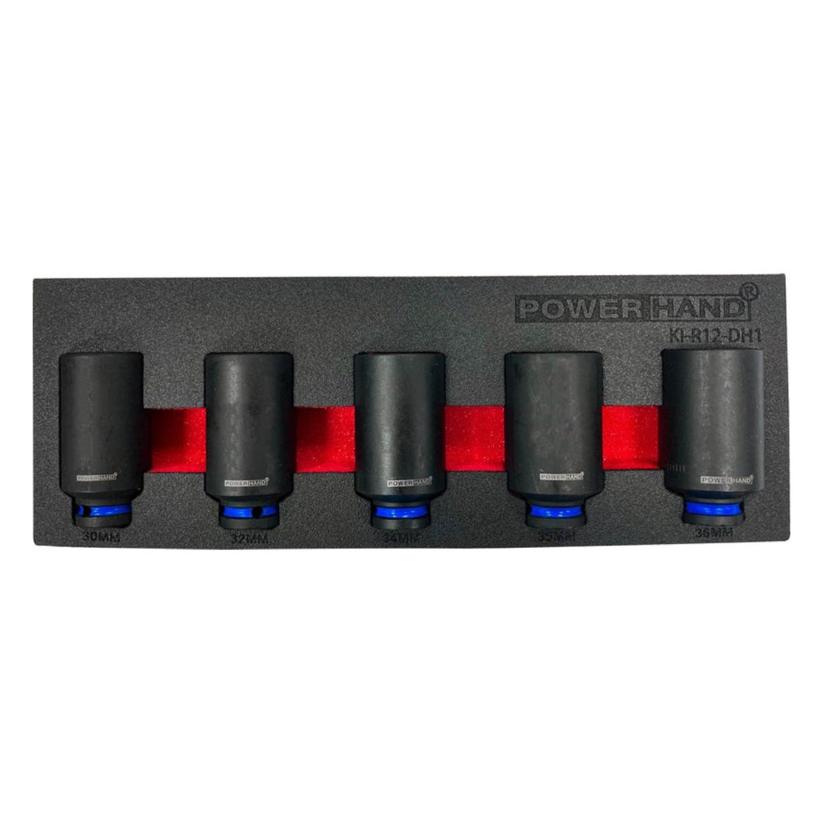POWERHAND 5pc Hub Nut Socket Set