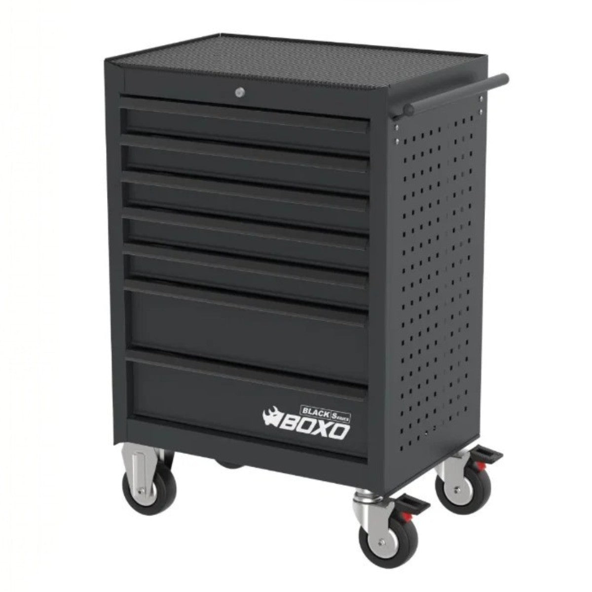 BOXO Black Series 27" 7-Drawer Toolbox Roll Cab
