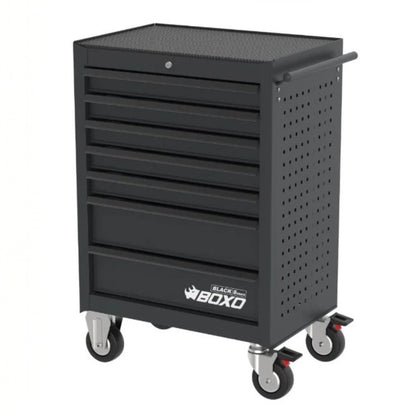 BOXO Black Series 27" 7-Drawer Toolbox Roll Cab