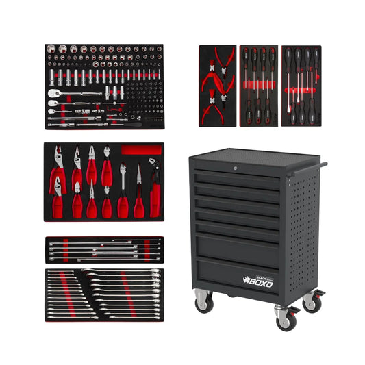 BOXO 27” 7-Drawer Rollcab Apprentice Kit (Updated version)