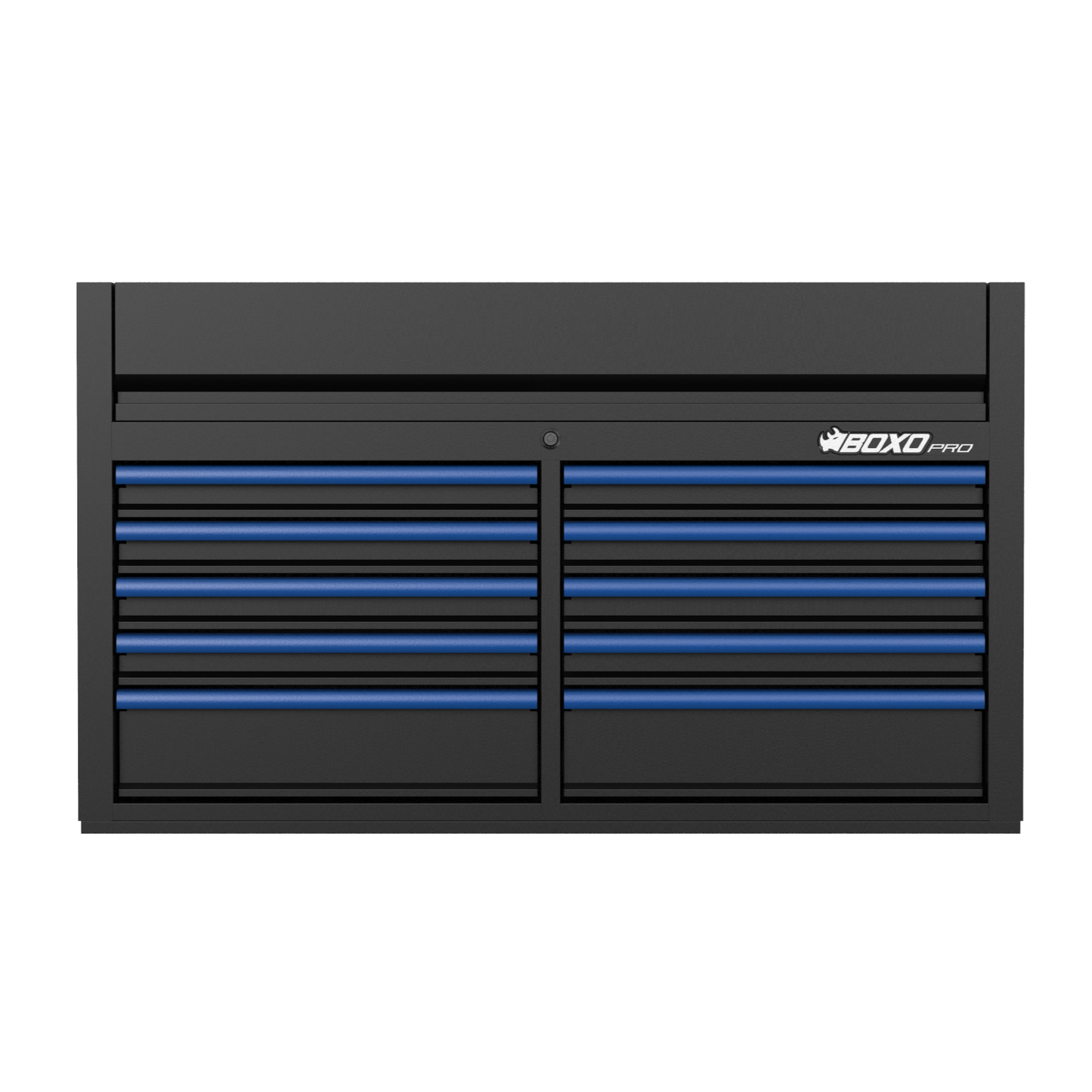 BOXO PRO 53" Gloss Finish 10 Drawer Top Box - Various Trim Options Available