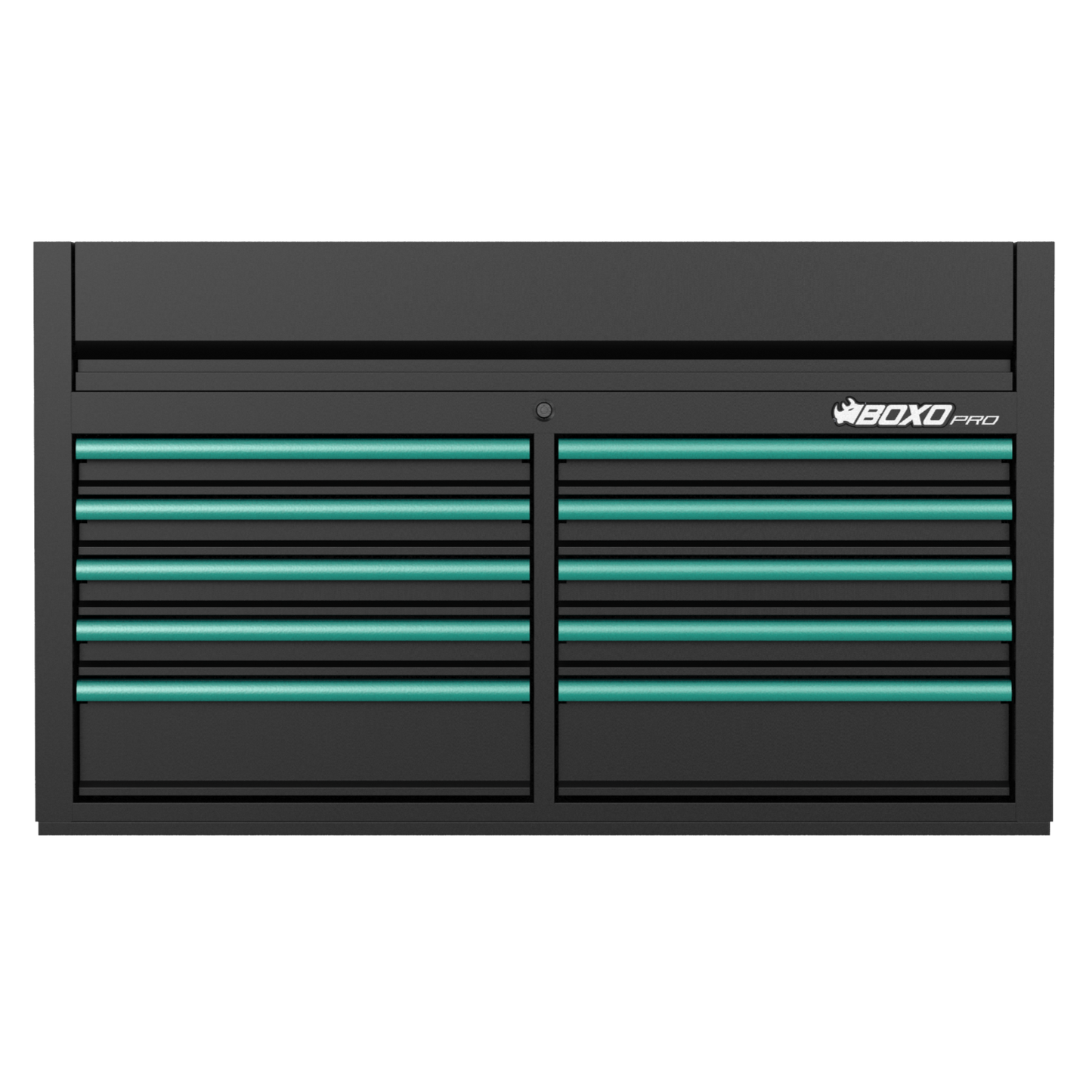 BOXO PRO 53" Gloss Finish 10 Drawer Top Box - Various Trim Options Available