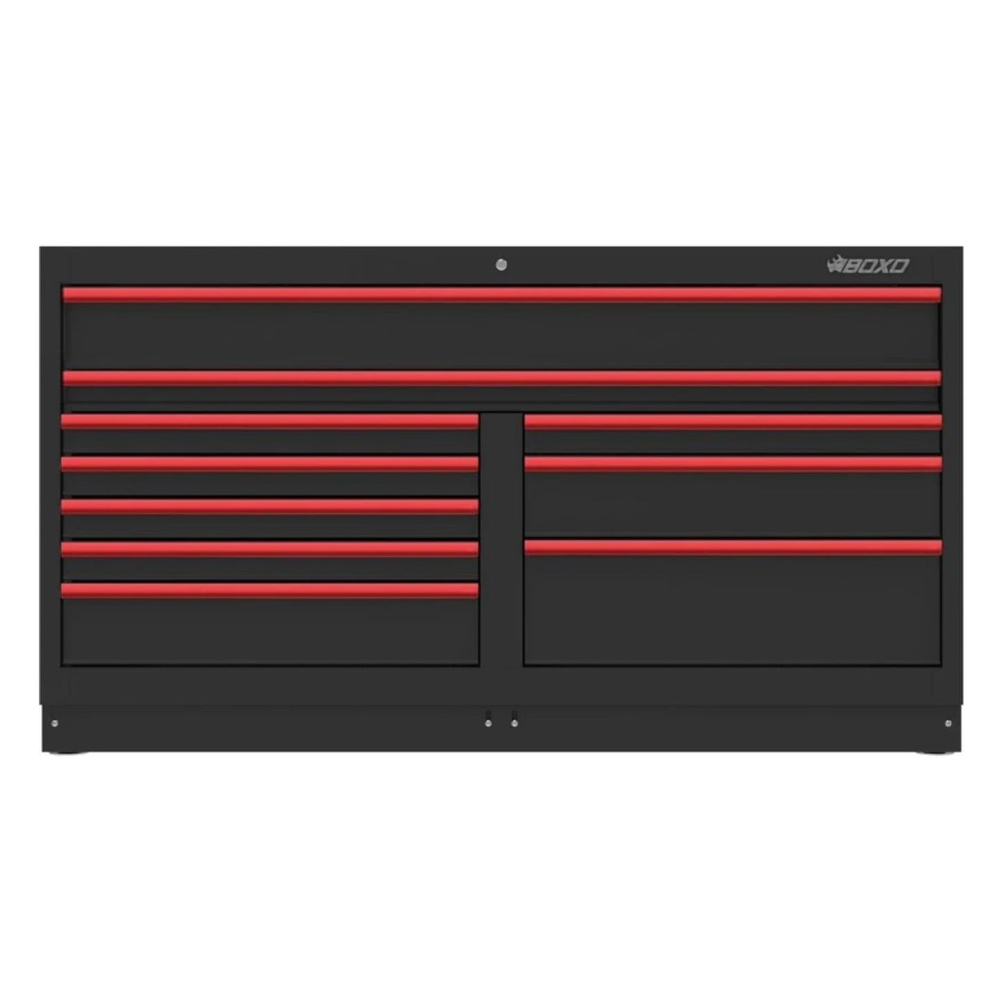BOXO OSM 68" 10-Drawer Double Base Cabinet (Trim colour options)