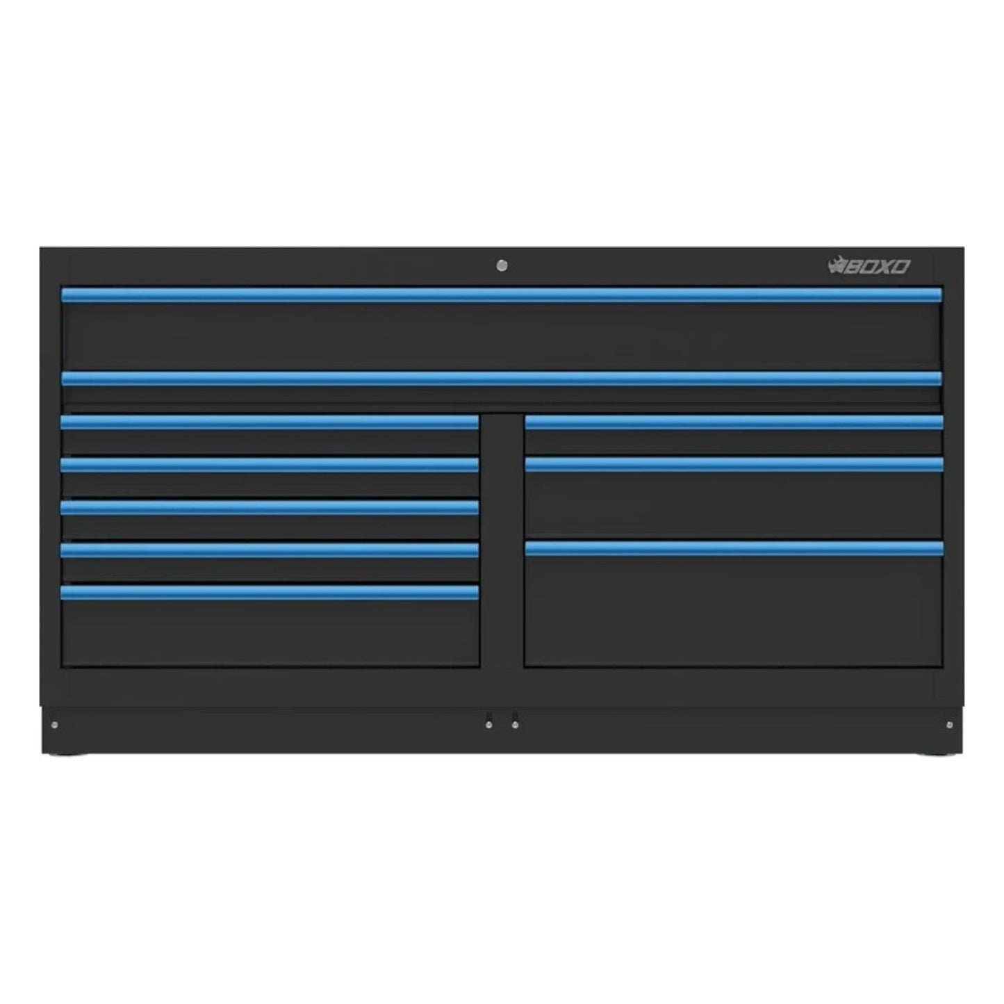 BOXO OSM 68" 10-Drawer Double Base Cabinet (Trim colour options)
