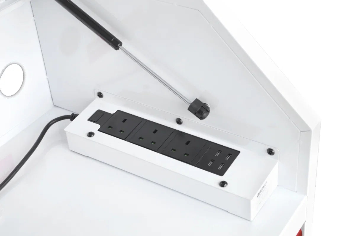 BOXO 41" White 8-Drawer Top Box (Trim colour options)