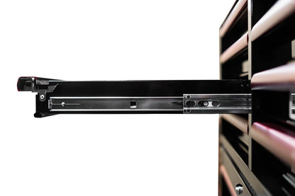 BOXO 41" 19 Drawer Toolbox Stack with Drawer Trim Pack - Black Body with Coloured Trim Pack