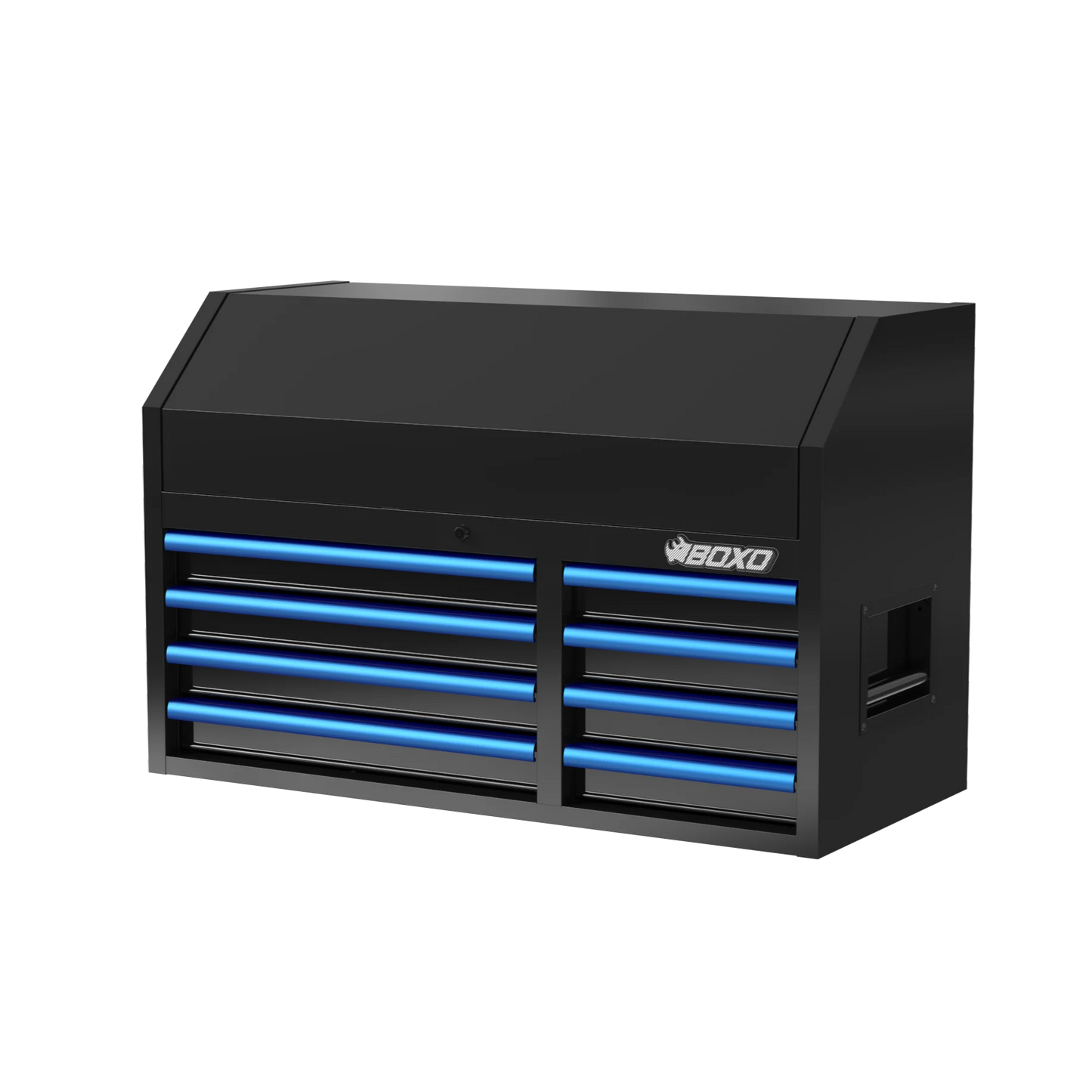 BOXO 41" 8 Drawer Top Box with Drawer Trim Pack - Black Body with Coloured Trim Pack