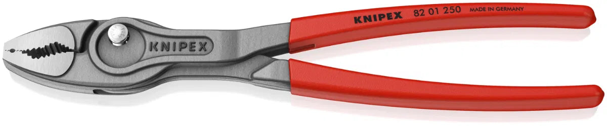 KNIPEX TwinGrip Slip Joint Black Atramentized Pliers - Size Variations Available