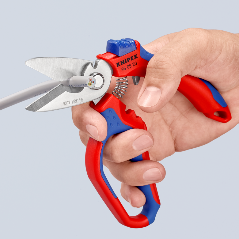 KNIPEX Angled Electricians Scissors