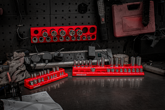 POWERHAND Magnetic Socket Organisers - 1/4", 3/8", 1/2" Drive Options Available