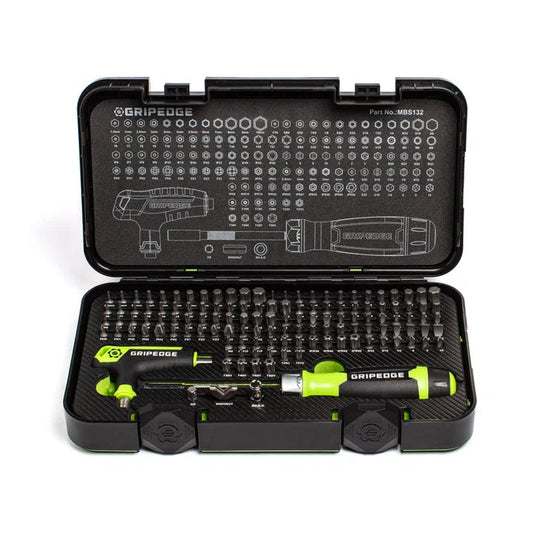 GripEdge 132Pc Multi-Bit Set