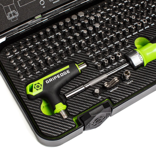 GripEdge 132Pc Multi-Bit Set