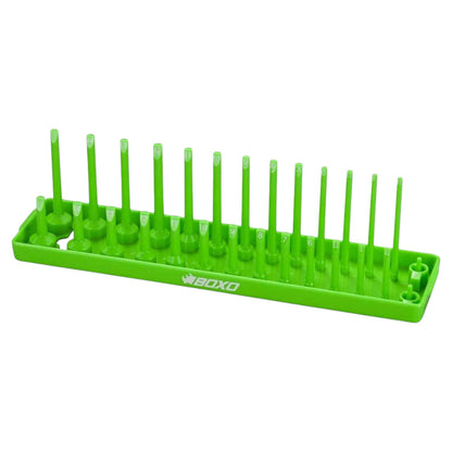 BOXO 28Pc 1/4" Vertical Socket Tray