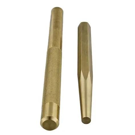 TRIDENT 2Pc Brass Punch Set