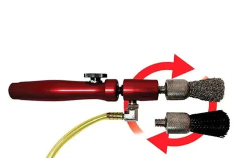 IPA Flow-Through System with Brush and Venturi