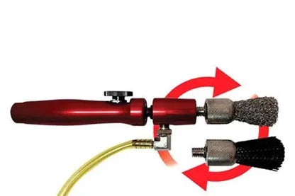 IPA Flow-Through System with Brush and Venturi