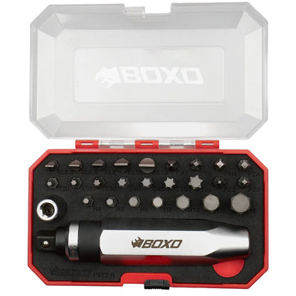 BOXO Impact Driver 1/2" with Bits 27Pc Kit in BMC