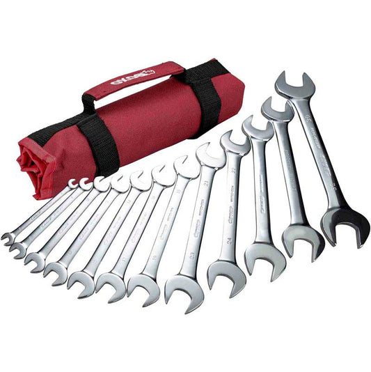 12PC DOUBLE OPEN ENDED SPANNER SET-Boxo-Equipment
