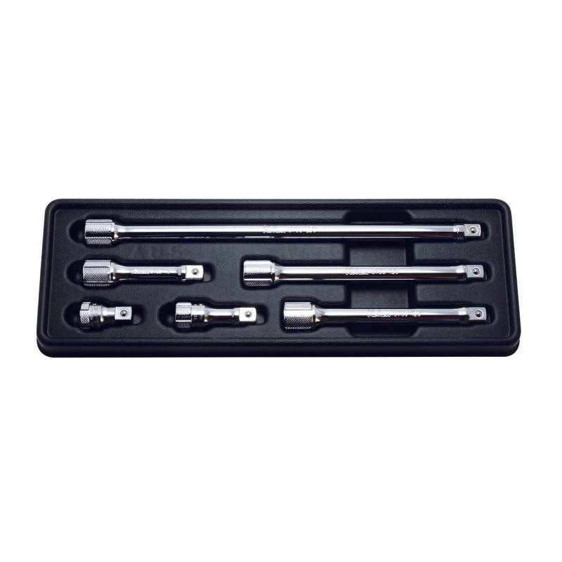 Ko-ken 3/8 Sq. Dr. 6Pc Extension Bar Set Sizes 32mm - 250mm