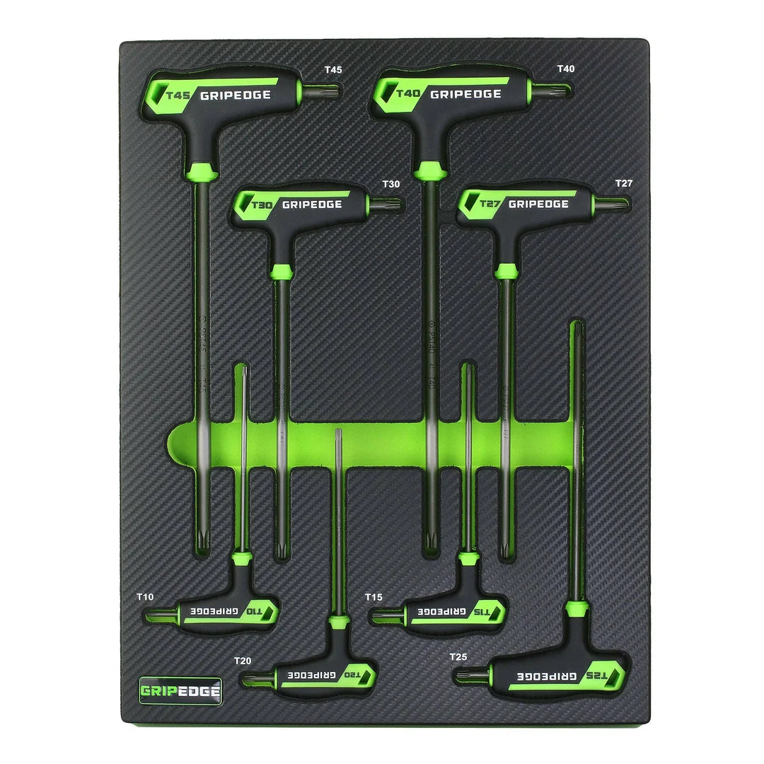 GripEdge 8Pc RPT Long Star T-Handle Set