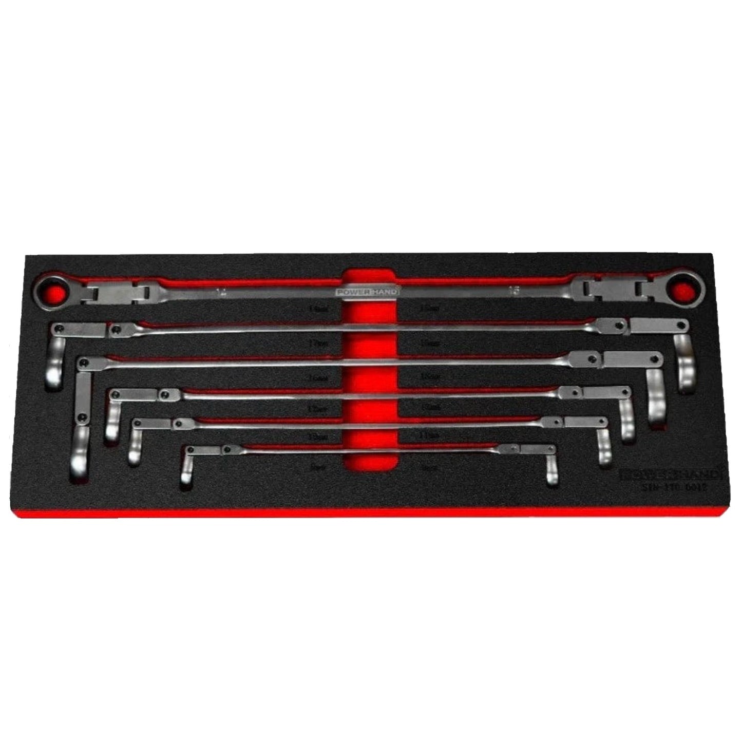 POWERHAND 6Pc XL Flexible Ratchet Wrench Set