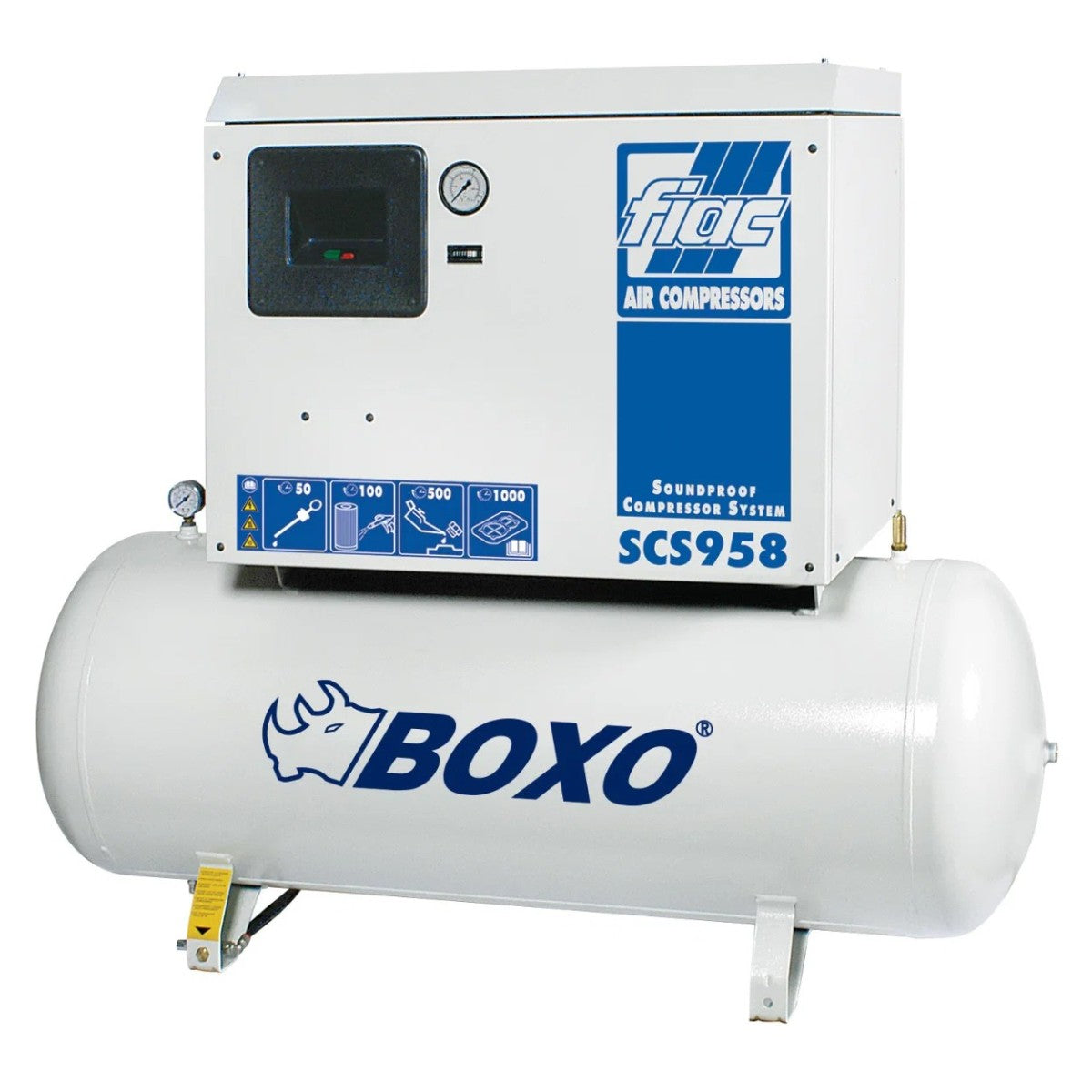 BOXO 270L 7.5HP Low Noise Compressor