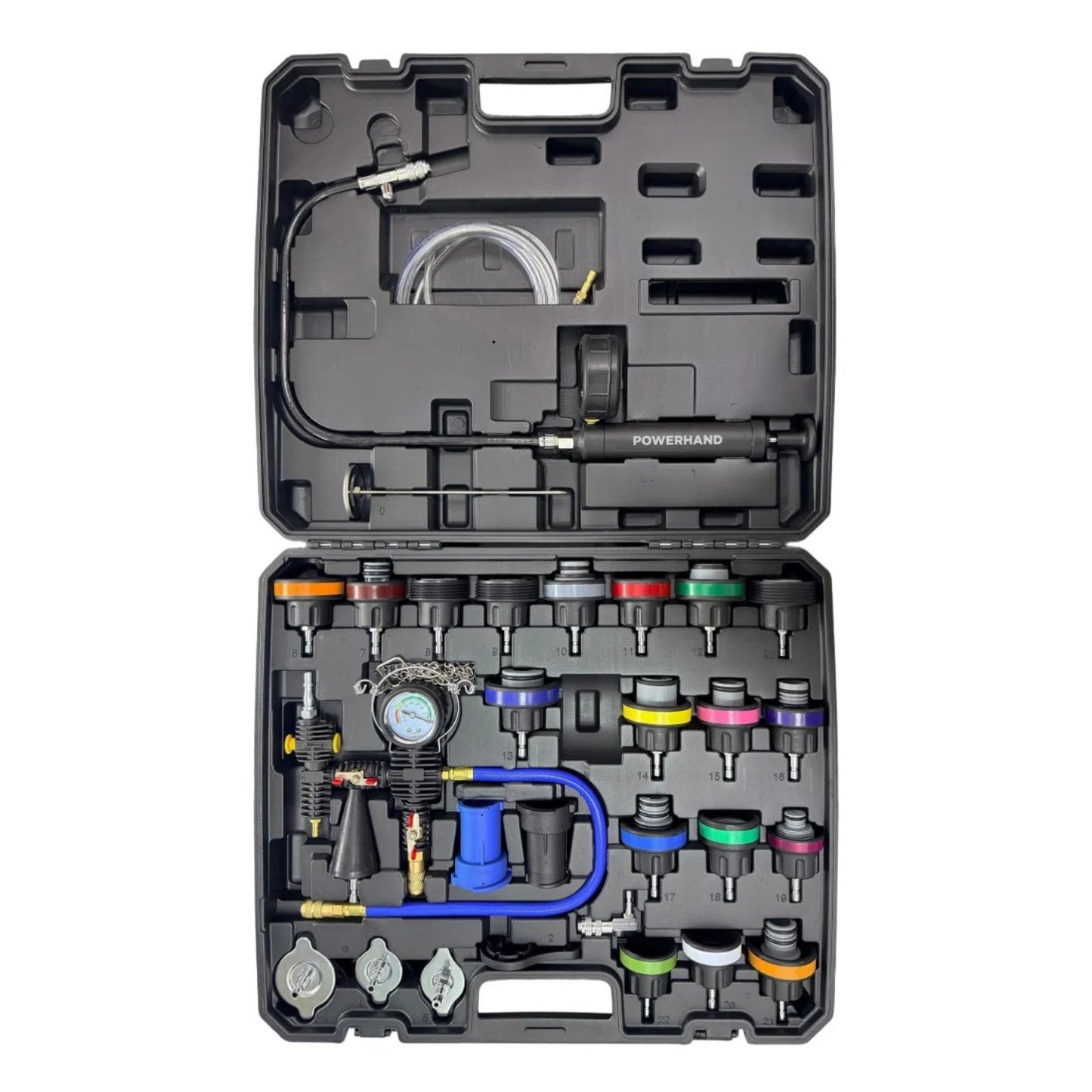POWERHAND 30Pc Cooling System Pressure/Leakage Tester
