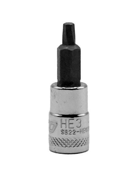 BOXO 1/4" Hex Extractor Bit Sockets (H2 - H6)