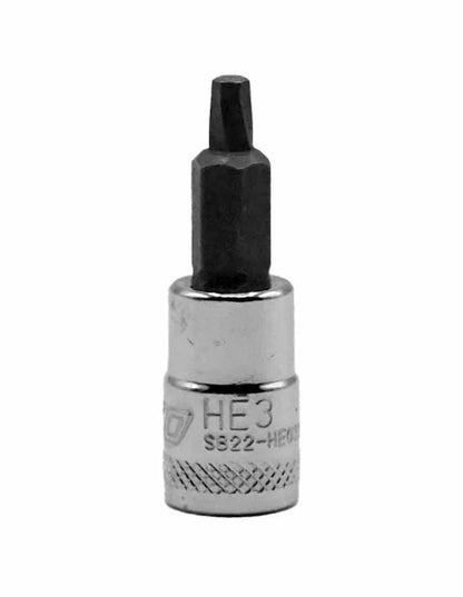 BOXO 1/4" Hex Extractor Bit Sockets (H2 - H6)