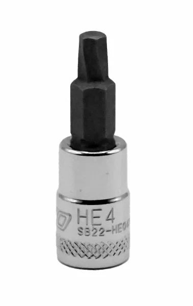 BOXO 1/4" Hex Extractor Bit Sockets (H2 - H6)